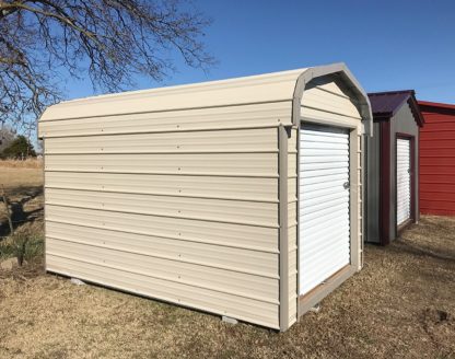 8x12 All Metal Standard Shed.