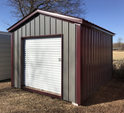 10x12 All Vertical Utility Shed.