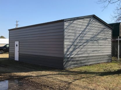 22’ x 30’ All Metal Vertical Roof Shop. with 11’ Legs/walls.